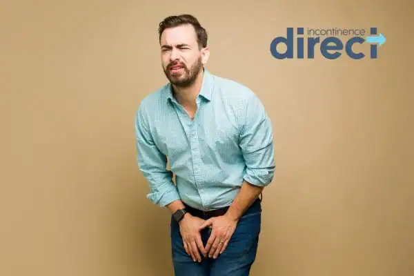 Image of a middle aged man suffering with urge incontinence Leeds 